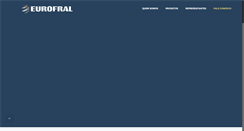 Desktop Screenshot of eurofral.com.br